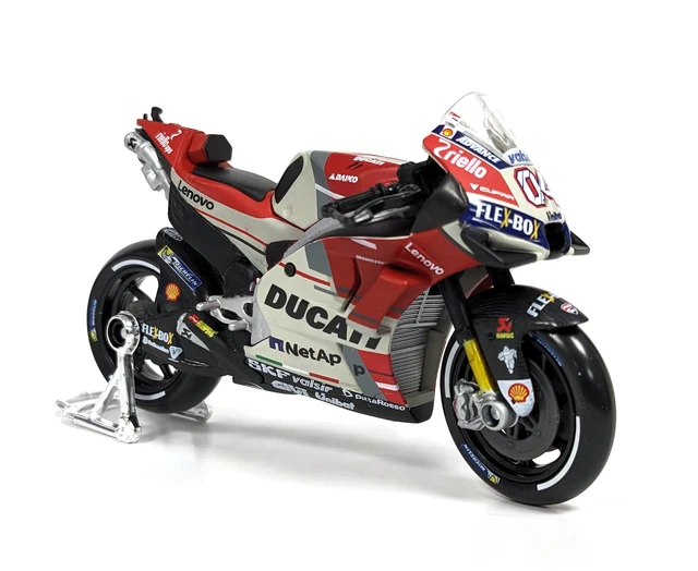 Maisto 1:18 - Réplique Ducati Desmosedici GP 2023 - Modèle De Moto De Course En Métal - Jouet Collection