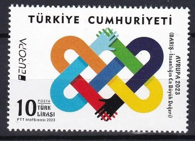 Turkey 2023 CEPT Europa, Peace MNH stamp