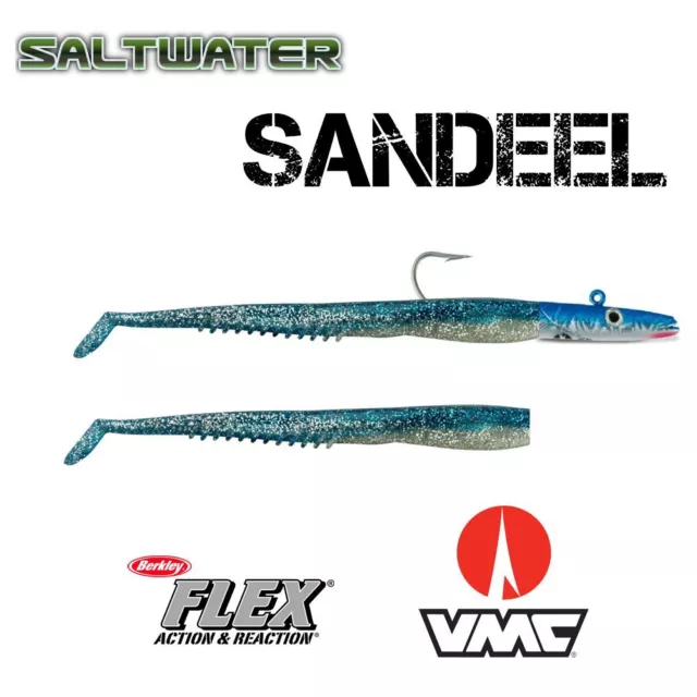 Berkley Flex Sandaal Sardine + VMC Darting Jig Head 100g 7/0        2+1