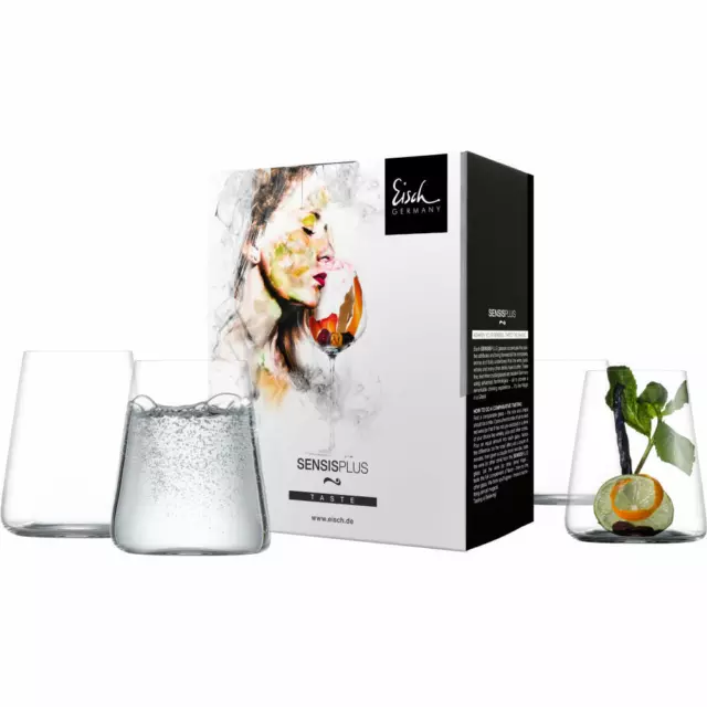 Eisch Allround Gobelets Sky Sensis plus Set de 4 verres à vin en verre crista...