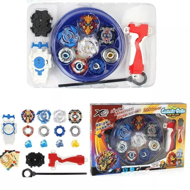 Beyblade Burst 4D Set With Launcher Arena Metal Fight Battle Gift UK SELLER