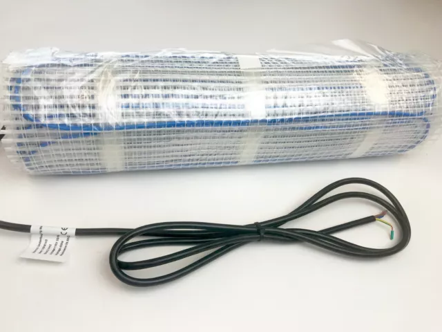 Warm Floor Kit, Electric Tile Radiant Floor Heat System, 110V With Thermostat