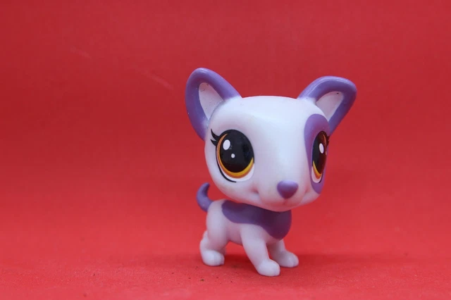 Figurine Littlest Pet Shop N°140 - Chien Golden Retriever, Occasion, Collection Hasbro