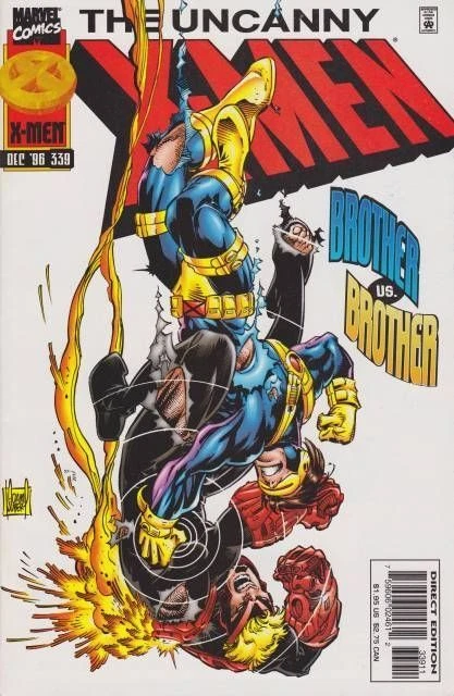 Uncanny X-Men (1963) # 339 (8.0-VF) Cyclops vs. Havok 1996