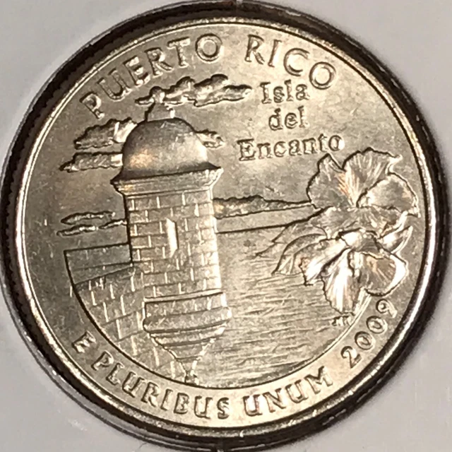 2009 D Puerto Rico Washington Quarter