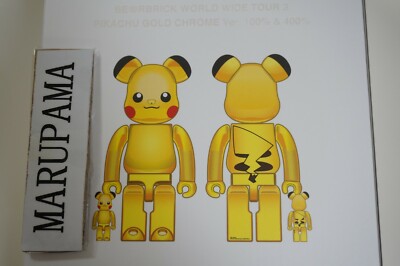 bearbrick pikachu 400
