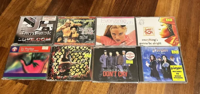 Bulk Lot Of 8 90s Cd Singles