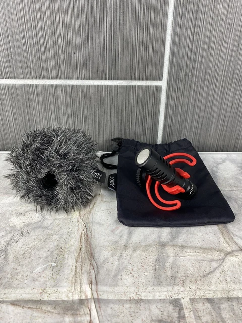 Joby Microphone MIC Video For Smartphone DSLR Camera PC iPhone Mic With Bag