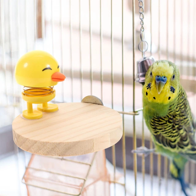 1pc Sittiche Spielzeug Cockatiel Toys Parrot Hanging Toy Bird Wood Toys