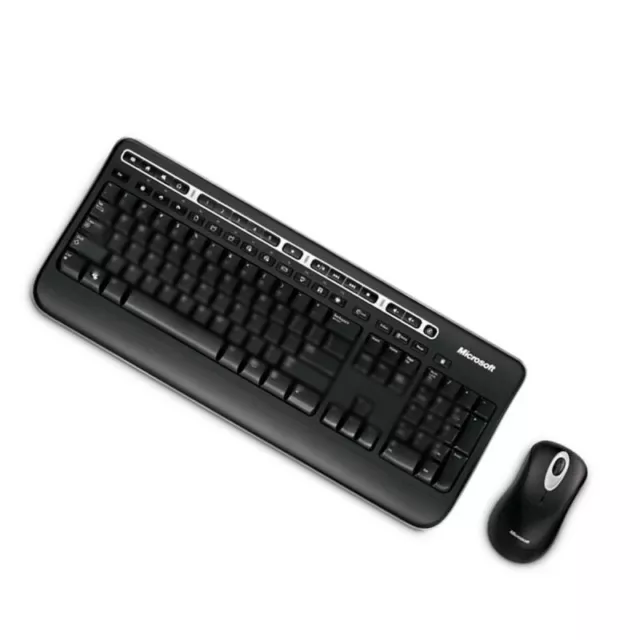 Teclado Ratón Inalámbrico MICROSOFT Media Desktop 1000 Qwerty Nórdico Nuevo 2