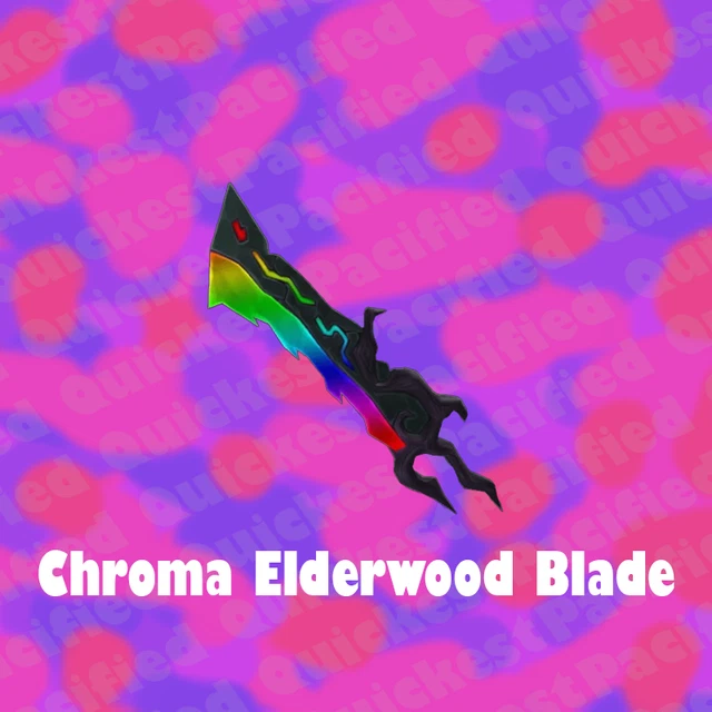 CHROMA ELDERWOOD REVOLVER IN ROBLOX MM2!?! 