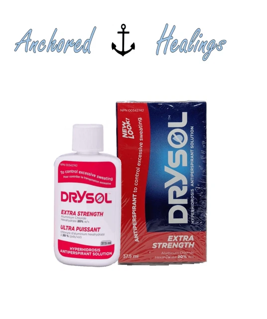 DRYSOL EXTRA STRENGTH Antiperspirant Hyperhidrosis Excessive Sweating