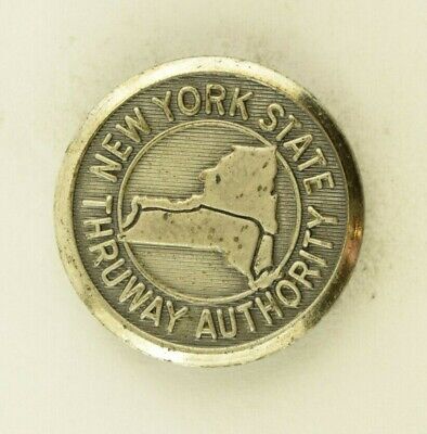 1920s-30s New York State Thruway Authority Uniform Button Original F7AT