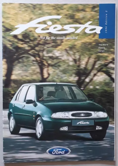 Ford Fiesta Brochure 1996 - Encore  LX  Si  Ghia  Ghia X