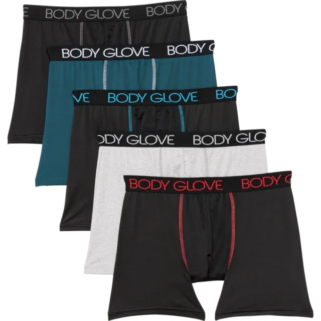 Body Glove Mens Boxer Briefs 3 PACK Choose Size Small 28-30 Men's Underwear  S