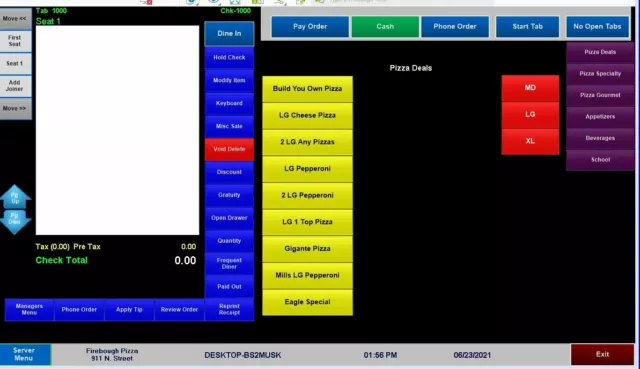 MICROSALE Restaurant POS Touch System Pro - Way above toast + harbor + clover! 2