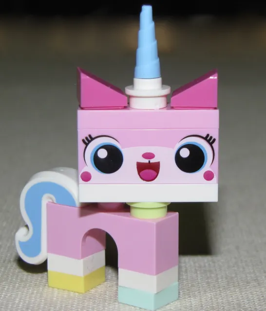 Lego The Movie Unitkitty Minifigure Fig Pink Cat Figure