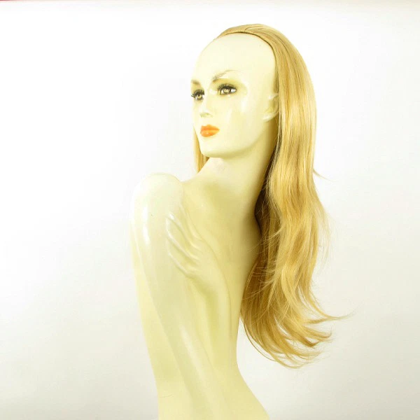 Demi-perruque Synthétique Chocolat Et Cuivre - Longueur 60 Cm, Balayage, Bonnet Moyen