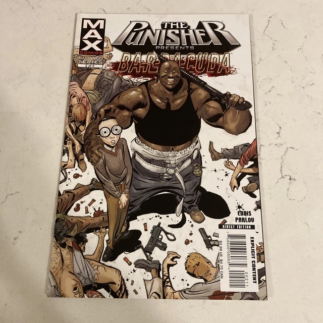 Punisher Presents Barracuda #2 Ennis Parlov Frank Castle Marvel Max Comics