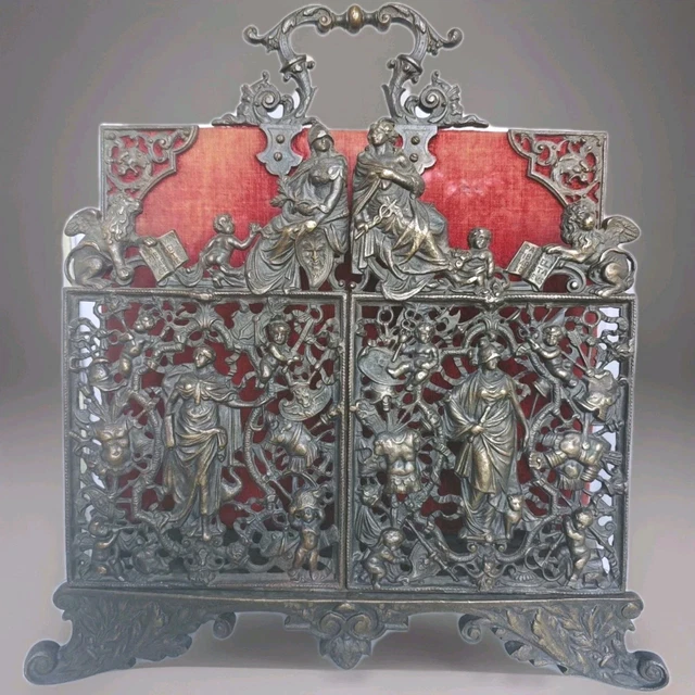 Porte-documents Vintage En Cuir Véritable - Motif Glaive Romain Travaillé à La Main, Marron