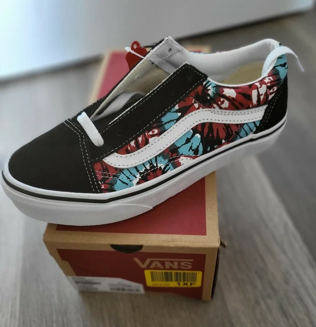 VANS Baskets basses Old Skool noir imprimées Taille 35