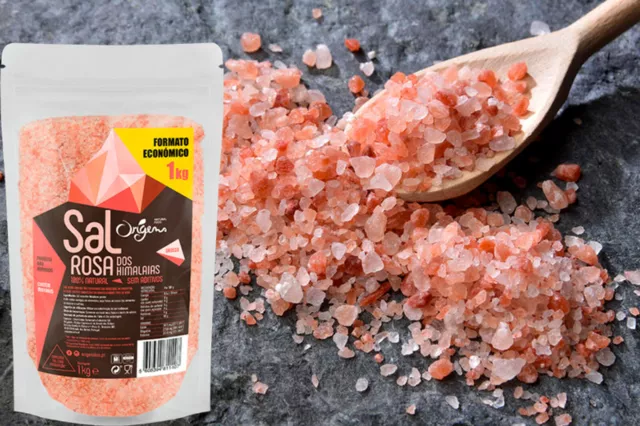 Natural Organic Himalayan Pink Salt Crystal Salt Coarse Grain 1kg