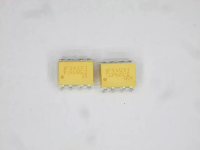 TLP620-2 "Original" Toshiba Opto Isolator  8P DIP 2  pcs