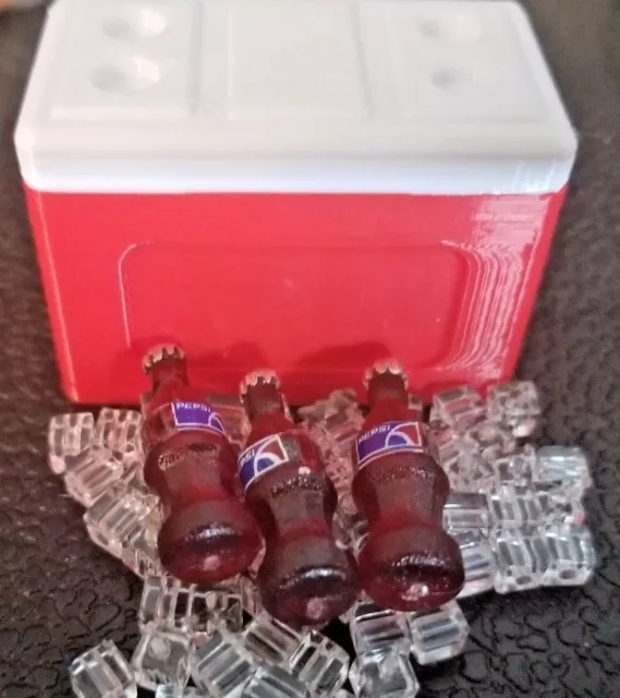 Choose Cooler Addons RC 1/10 Scale Ice Soda Cola Pepsi Rock Crawler Accessories