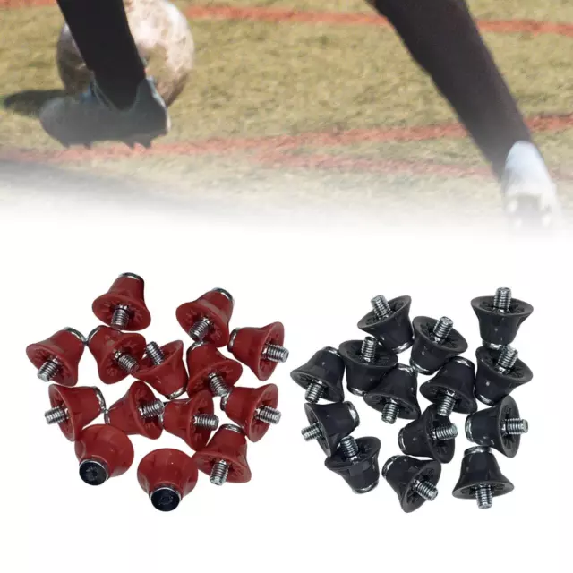 14x Rugby Studs Track Shoes Accessories M5 Threaded Stable Firm Ground Soccer