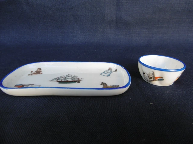 ANCIENNE DINETTE JOUET VINTAGE PORCELAINE RDA Dans Sa Boite COLLECTION Jouet Xxe Imgx1200 9463