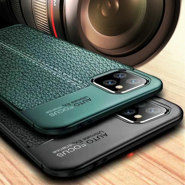 Shockproof Leather Silicone Case For iPhone 13 12 Pro Max 11 XR XS 7 8 SE Cover