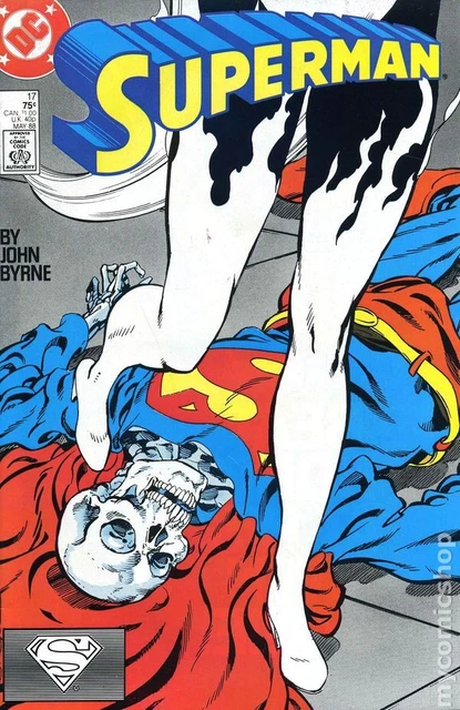 Superman #17 FN 6.0 1988 Stock Image
