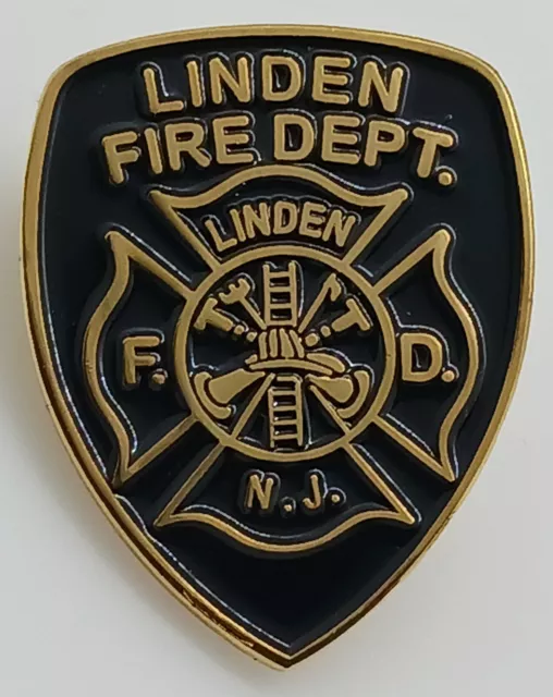 Linden New Jersey Fire Department Pin