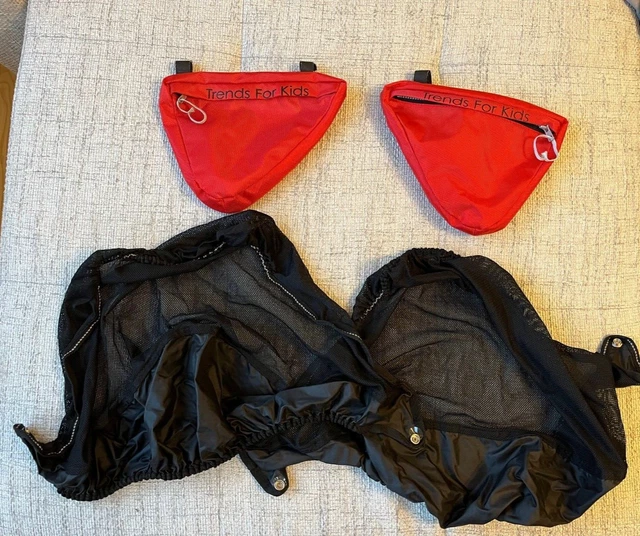 TFK spare part side bag RED with mosquito bag