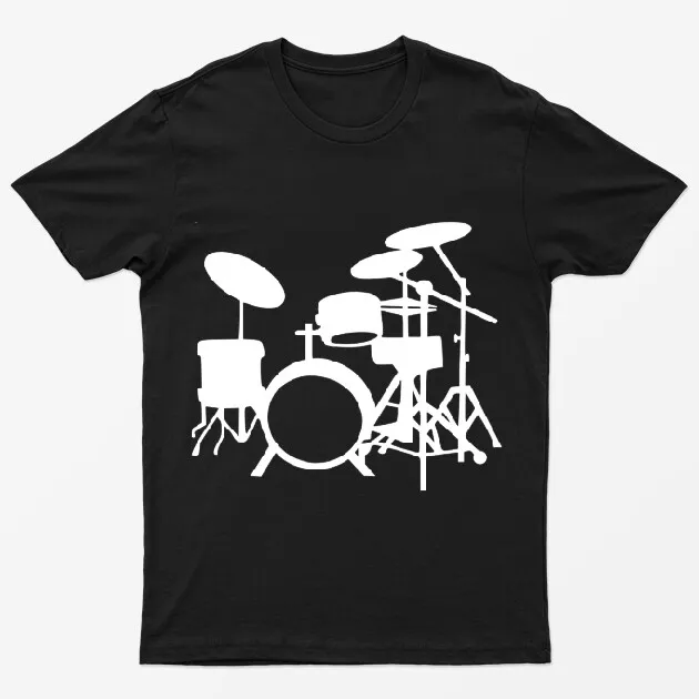 Drums Musician T shirts Drumming Drummers Bass Music Lovers Gift Unisex #M#P1#PR 11