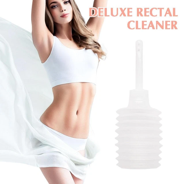 1 STCK. Dusche Anal Birne Vaginal Colonic Enema Spülung Deluxe Rektalreiniger UK