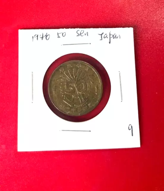 1946 Japan 50 Sen Münze - Schöne Welt Münze