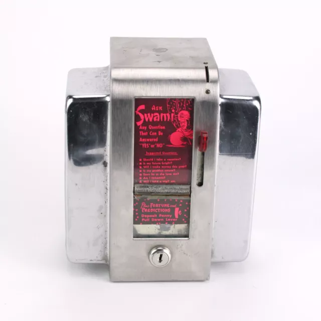 1950's Ask Swami Napkin Holder Fortune Telling Machine