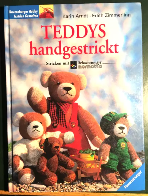 Buch Stricken, Kuscheltiere: Teddys handgestrickt, Arndt / Zimmerling