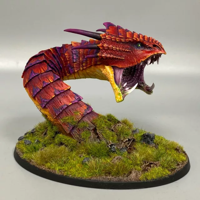 Dread Maw Forge World Serpent Worm Chaos Warhammer Age Of Sigmar Dragon Wyrm