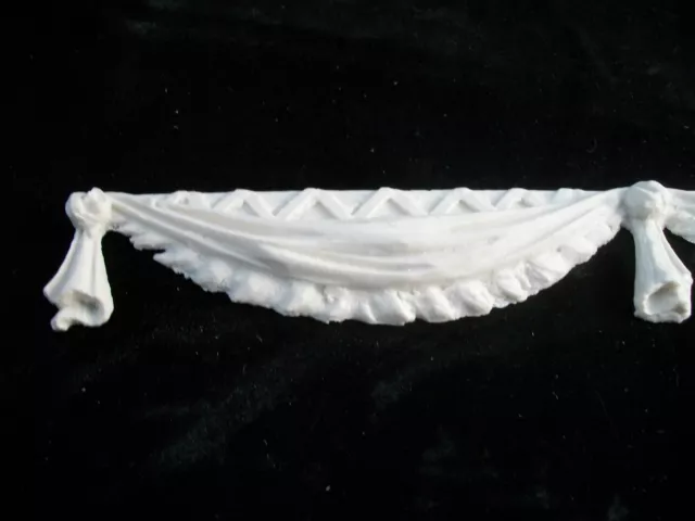 Molding "carved plaster" UMM21 dollhouse polyresin 3pcs 1/12 scale miniature