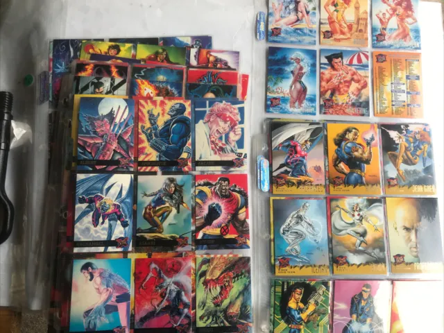 X MEN AND MARVEL 1994 150 Cards