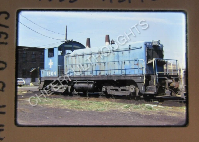 Original '73 Kodachrome Slide BM Boston Maine 1204 NW2 Mechanicsville, NY  36T58