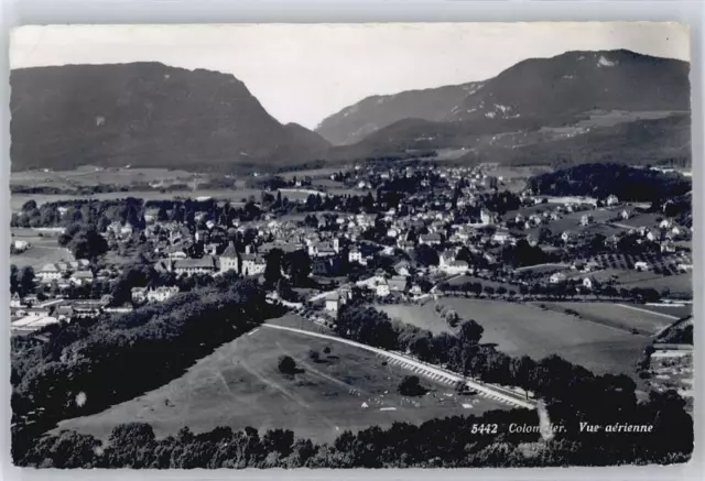 50605857 - Colombier NE Fliegeraufnahme Neuenburg / Neuchatel NE