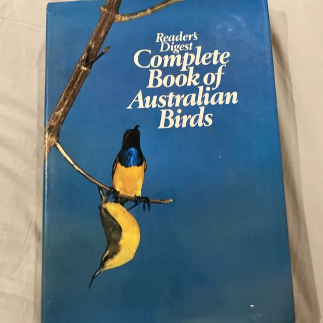 Complete Book Of Australian Birds Large Hardcover 1983 Readers Digest