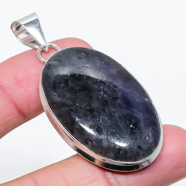 Anello in pietra preziosa in argento Sterling 925 a mano in opale rosa naturale