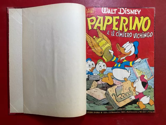 ALBO D'ORO n.339 PAPERINO IL CIMIERO VICHINGO (1° Ed. 1952) Fumetto Walt Disney