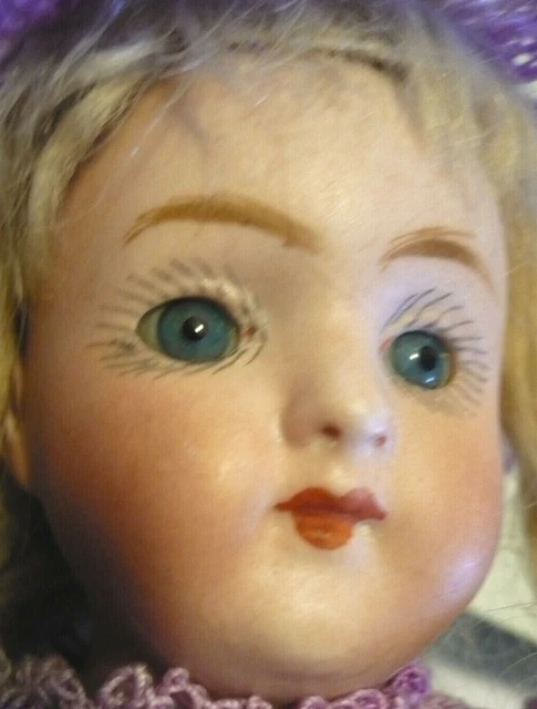 Ancienne poupée Kestner Mignonette yeux dormeurs tout biscuit