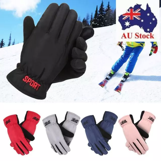 Waterproof Snow Snowboard Long-sleeved Mitten Outdoor Riding Ski Gloves