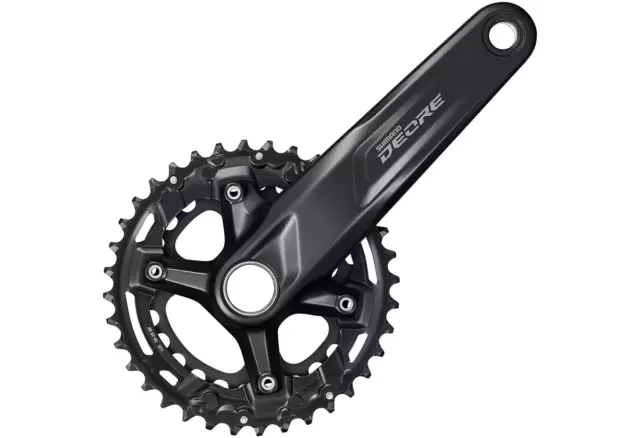 Shimano Deore FC-M4100 10 Speed Boost Double Chainset - 36 / 26T - 175mm Crank